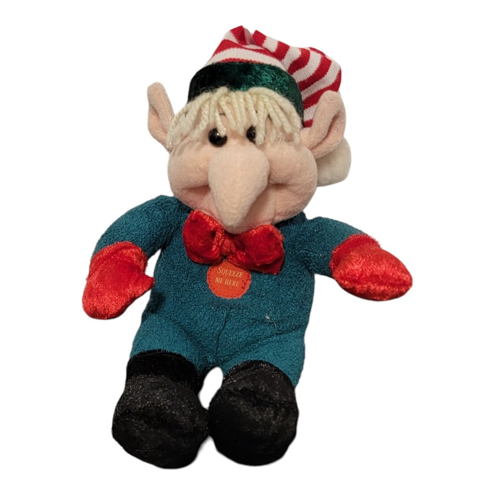 2001 Kids of America Corp Unisex Kids Christmas Elf Soft Stuffed Plush Toy 16 in